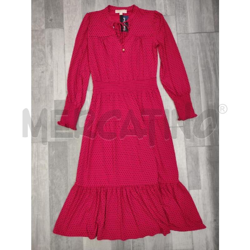 VESTITO DONNA MICHAEL KORS ROSSO POIS NERI  | Mercatino dell'Usato Settimo torinese 1