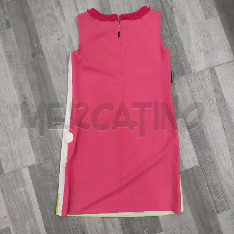 VESTITO DONNA NENETTE FUCSIA LIME FIORI | Mercatino dell'Usato Settimo torinese 2