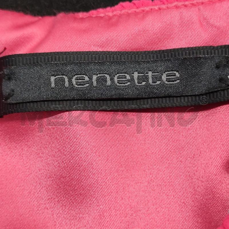 VESTITO DONNA NENETTE FUCSIA LIME FIORI | Mercatino dell'Usato Settimo torinese 3