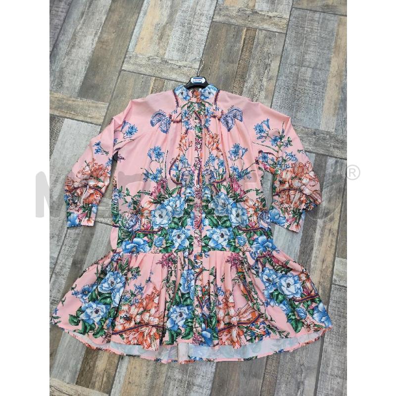 VESTITO DONNA ODI ET AMO ROSA FIORI | Mercatino dell'Usato Settimo torinese 1