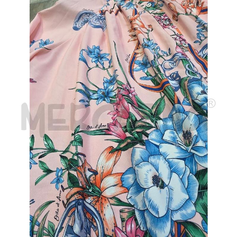VESTITO DONNA ODI ET AMO ROSA FIORI | Mercatino dell'Usato Settimo torinese 2