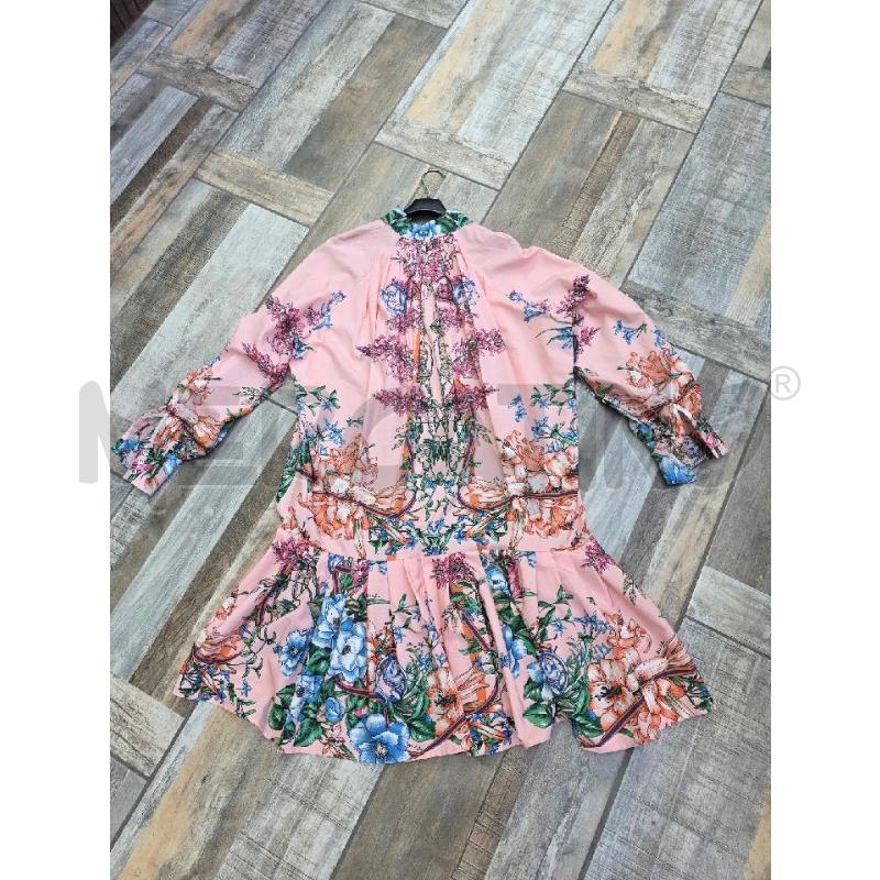 VESTITO DONNA ODI ET AMO ROSA FIORI | Mercatino dell'Usato Settimo torinese 3