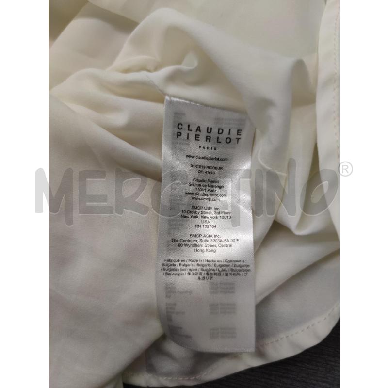 VESTITO DONNA PANNA PIZZO CLAUDIE PIERLOT ROUGE  | Mercatino dell'Usato Settimo torinese 3