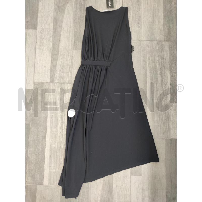 VESTITO DONNA PATRIA PEPE NERO PARTE LATERALE ARRICCIATA | Mercatino dell'Usato Settimo torinese 2