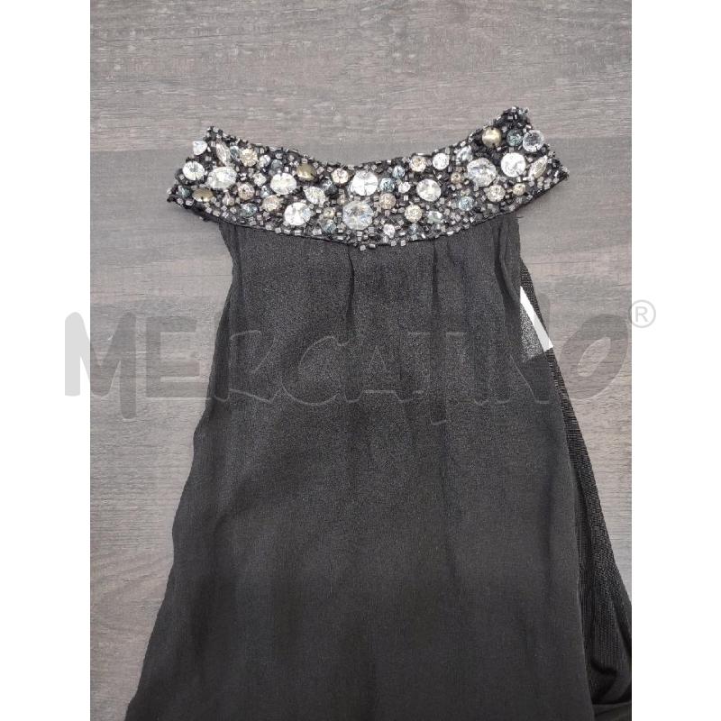 VESTITO DONNA PATRIZIA PEPE NERO COLLO STRASS | Mercatino dell'Usato Settimo torinese 2