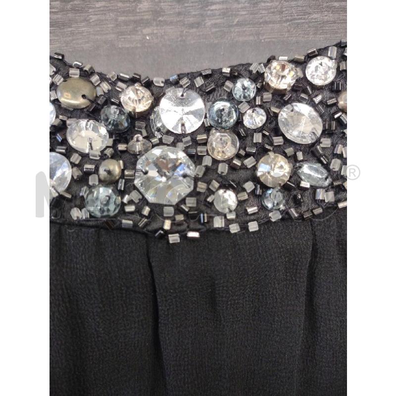 VESTITO DONNA PATRIZIA PEPE NERO COLLO STRASS | Mercatino dell'Usato Settimo torinese 3