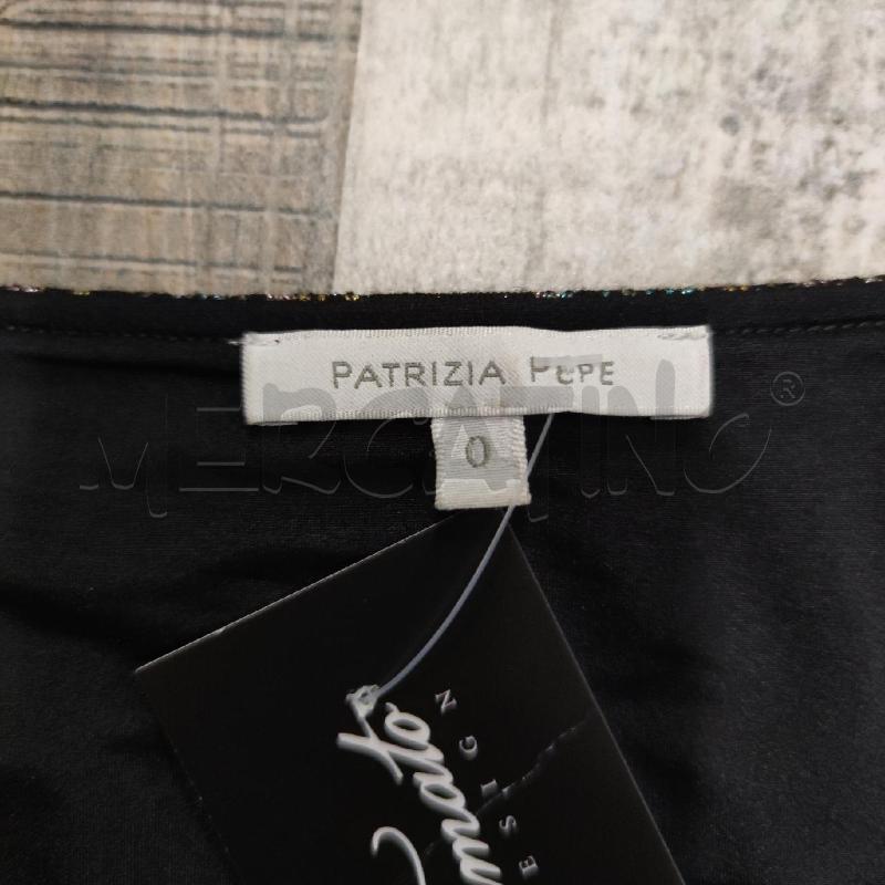 VESTITO DONNA PATRIZIA PEPE NERO MOTIVO FILI LUREX | Mercatino dell'Usato Settimo torinese 3