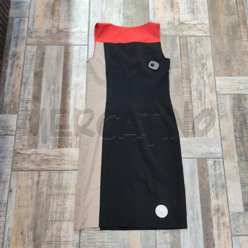 VESTITO DONNA PENNYBLACK NERO CORALLO BEIGE | Mercatino dell'Usato Settimo torinese 2