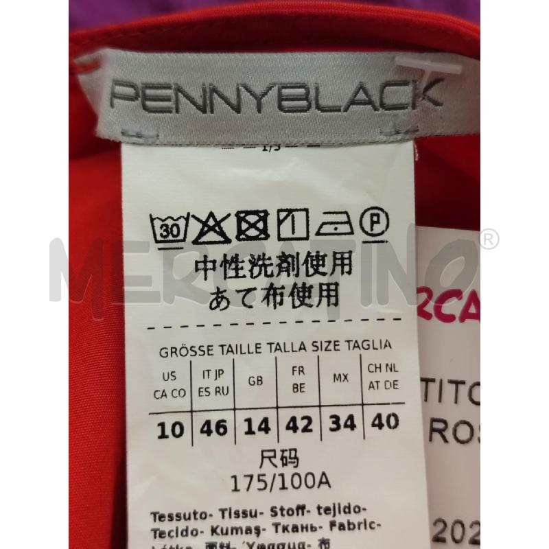 VESTITO DONNA PENNYBLACK ROSSA SMANIC | Mercatino dell'Usato Settimo torinese 3