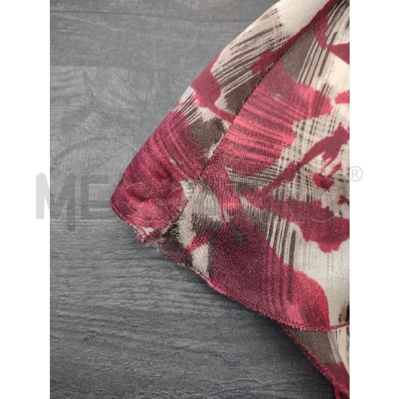 VESTITO DONNA PENNYBLACK ROSSO BEIGE SETA | Mercatino dell'Usato Settimo torinese 4