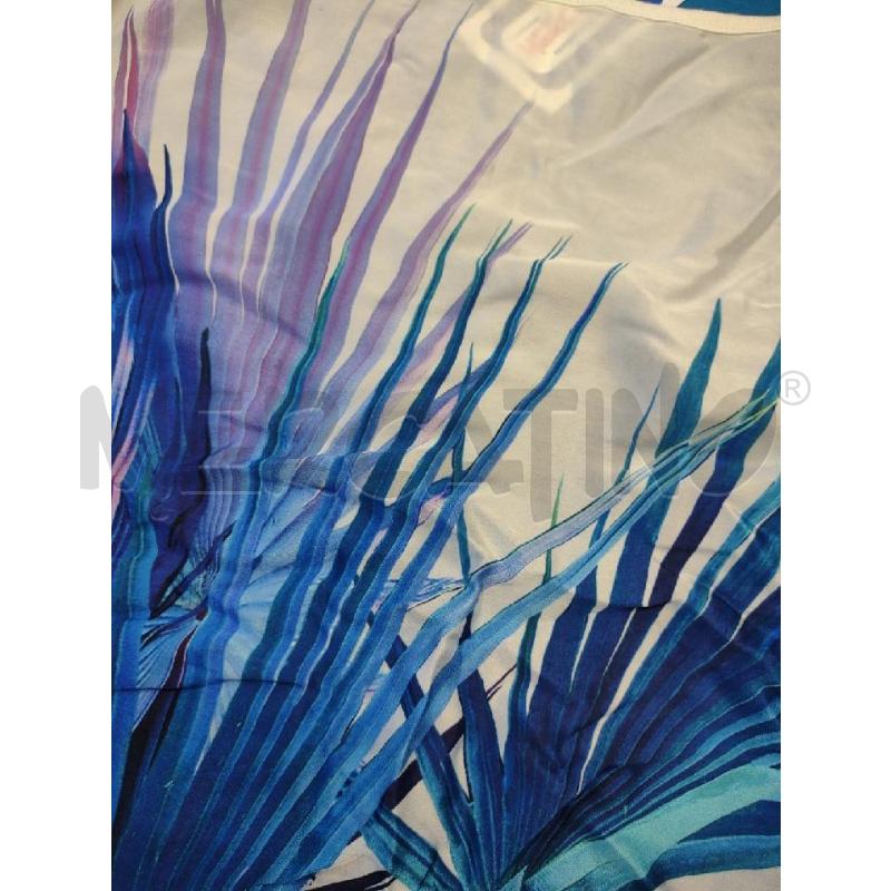 VESTITO DONNA PERSONA MISTO SETA AZZURRO | Mercatino dell'Usato Settimo torinese 4