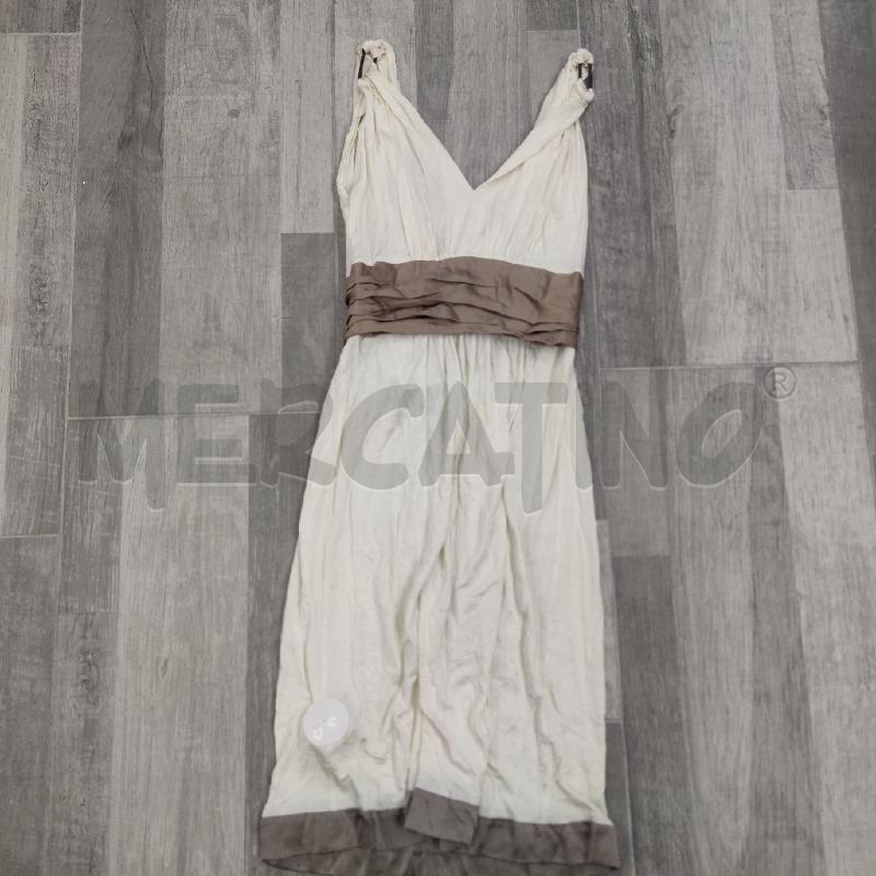 VESTITO DONNA PHILOSOPHY ALBERTA FERRETTI  PANNA RAYON | Mercatino dell'Usato Settimo torinese 1