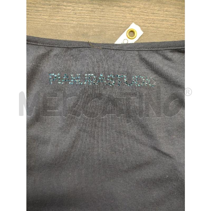 VESTITO DONNA PIANURA STUDIO BLU BEIGE BIANCO LINO VISCOSA | Mercatino dell'Usato Settimo torinese 3
