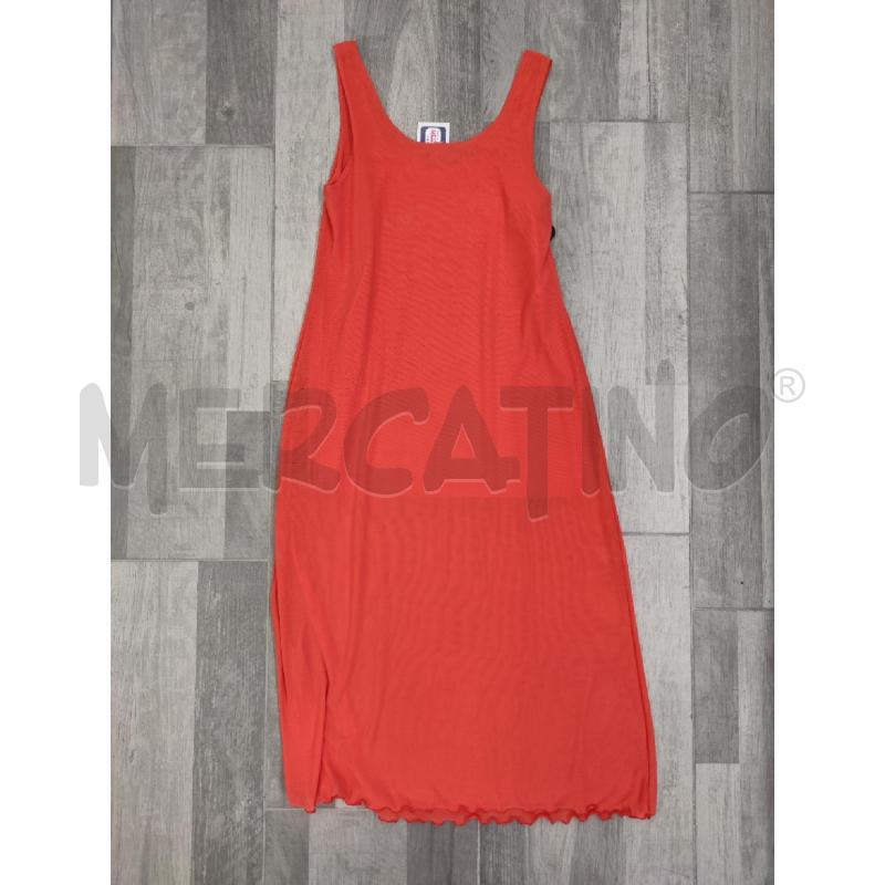 VESTITO DONNA PIERRE MANTOUX ARANCIO STRASS | Mercatino dell'Usato Settimo torinese 2