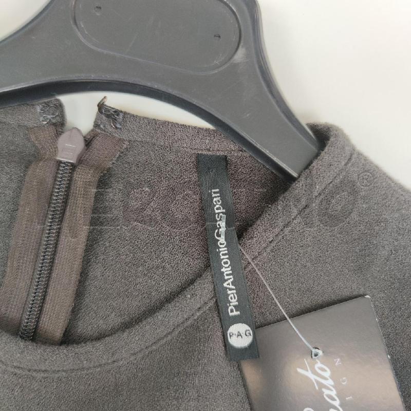 VESTITO DONNA PIER ANTONIO GASPARI MARRONE SMANICATO  | Mercatino dell'Usato Settimo torinese 3