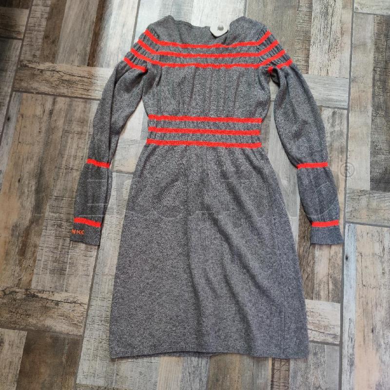 VESTITO DONNA PINKO GRIGIA RIGHE ARANCIO  | Mercatino dell'Usato Settimo torinese 2