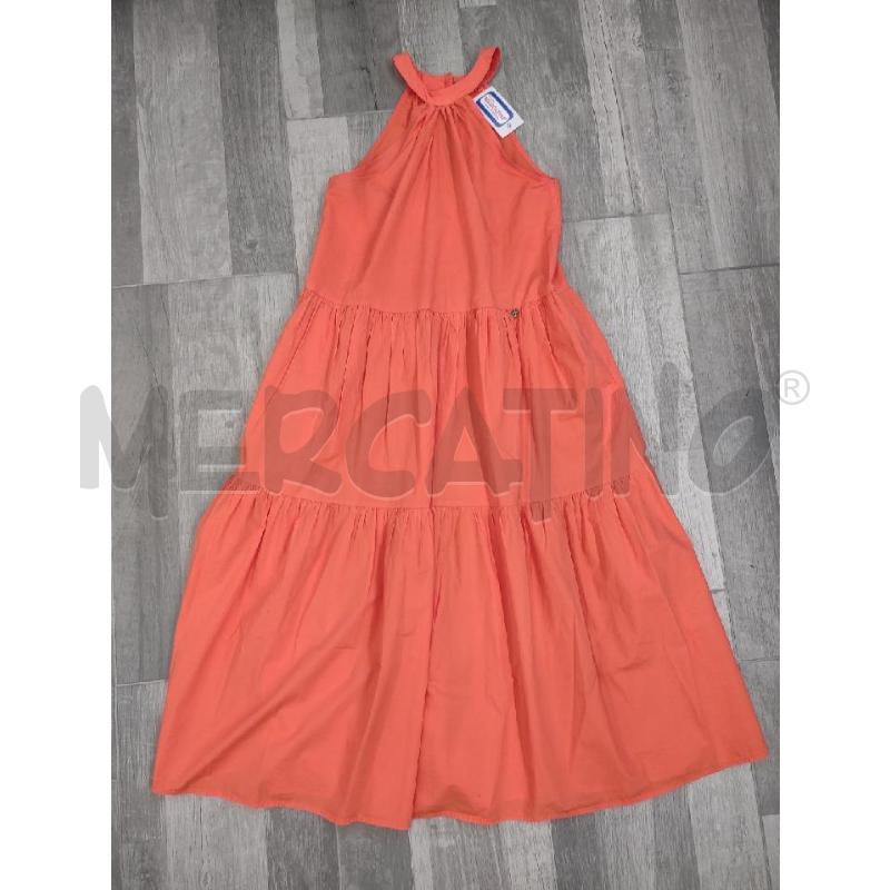 VESTITO DONNA REBELQUEEN LIU JO ARANCIO BALZE | Mercatino dell'Usato Settimo torinese 1