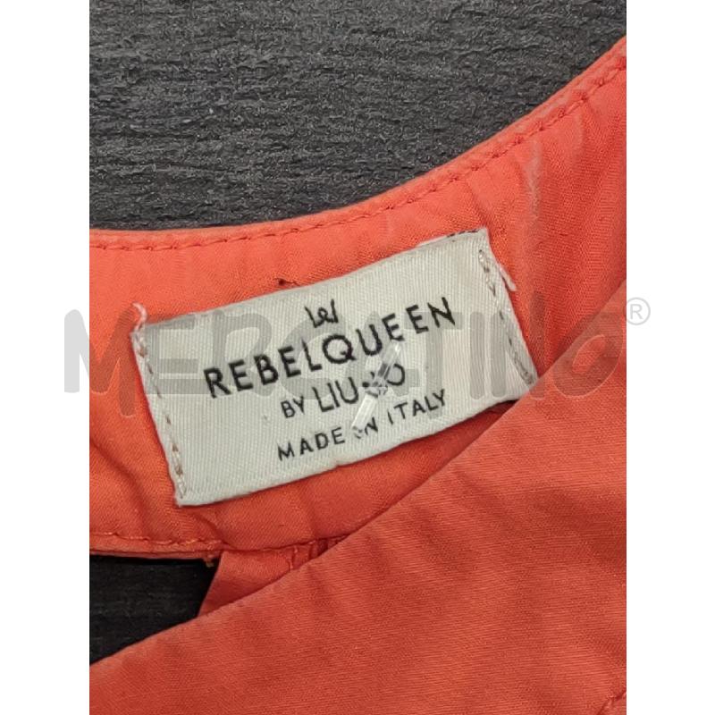 VESTITO DONNA REBELQUEEN LIU JO ARANCIO BALZE | Mercatino dell'Usato Settimo torinese 3