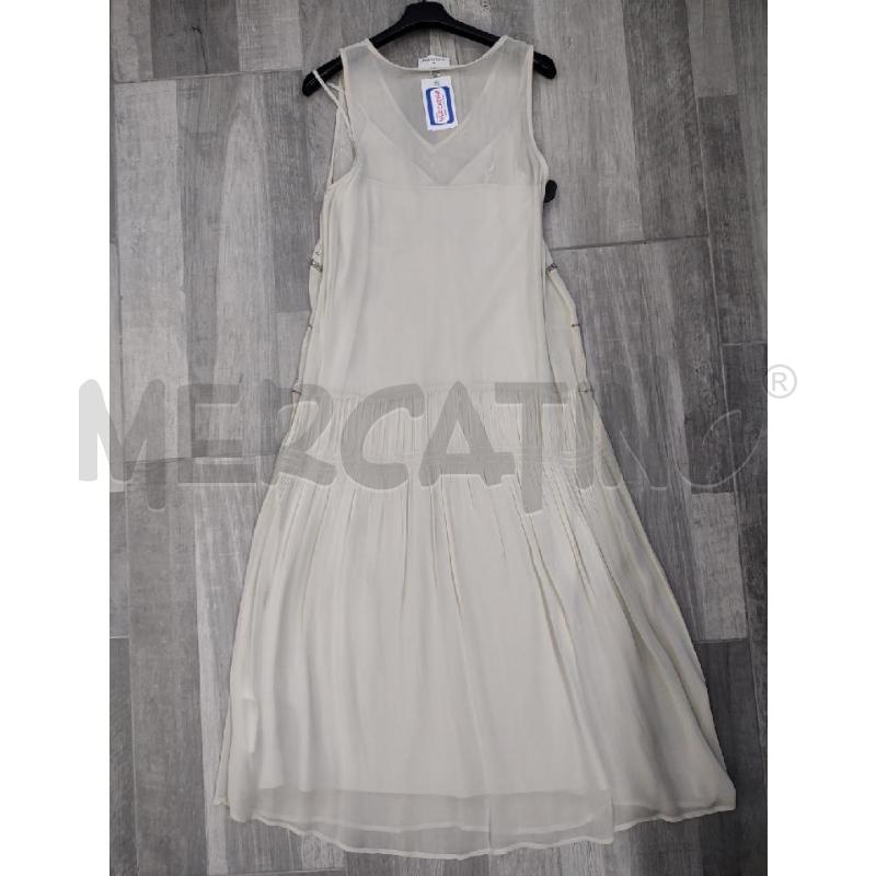 VESTITO DONNA REBELQUEEN LIU JO BEIGE PERLINE | Mercatino dell'Usato Settimo torinese 2