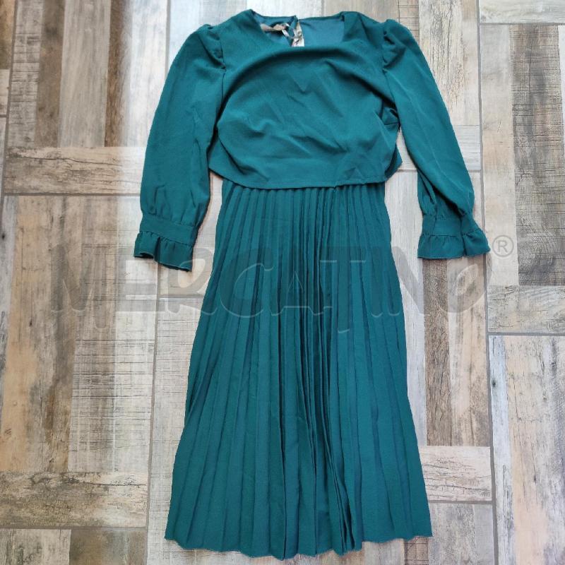 VESTITO DONNA RINASCIMENTO OTTANIO PLISSE | Mercatino dell'Usato Settimo torinese 1
