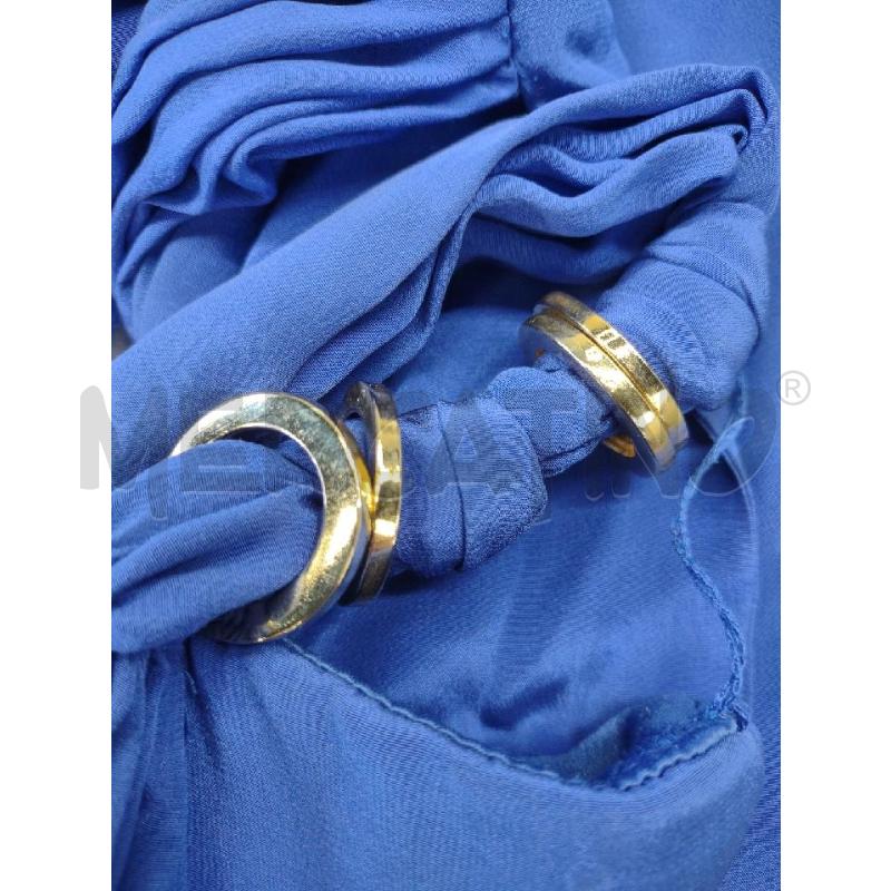 VESTITO DONNA ROSALBA GABRIELLI BLU VERDI | Mercatino dell'Usato Settimo torinese 4
