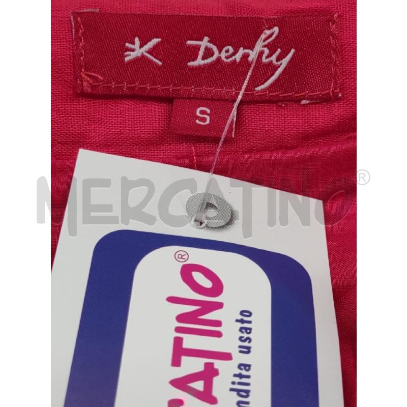 VESTITO DONNA ROSSO LINO DERHY  | Mercatino dell'Usato Settimo torinese 4