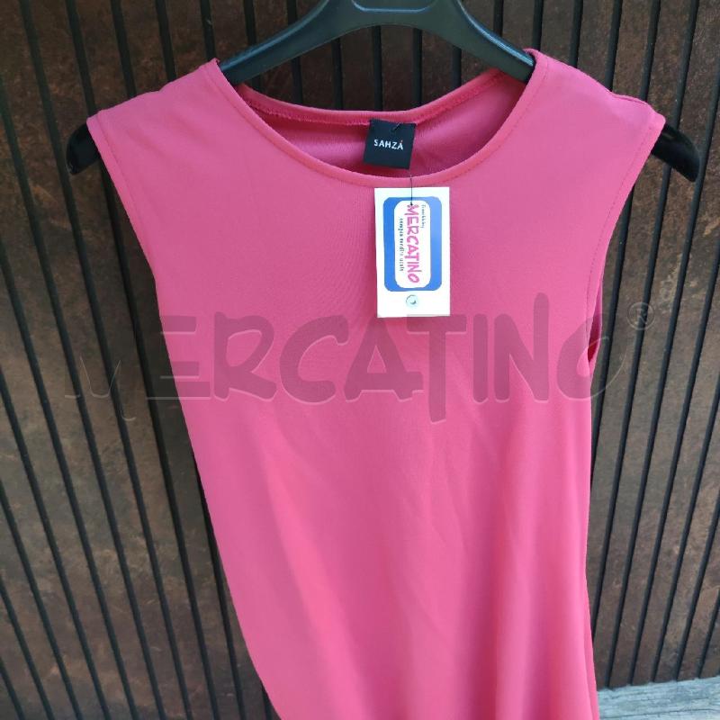 VESTITO DONNA SAHZA' FUCSIA LUNGO SVASATO | Mercatino dell'Usato Settimo torinese 2