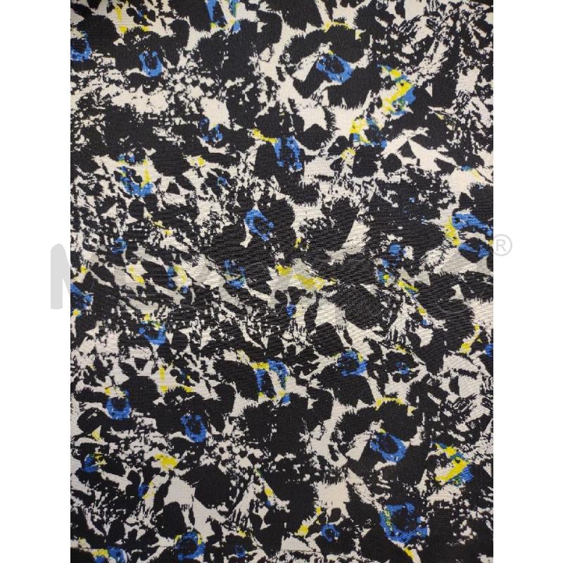 VESTITO DONNA SETA COMPTOIR DES COTONNIERS NER BLU GIALLO  | Mercatino dell'Usato Settimo torinese 3