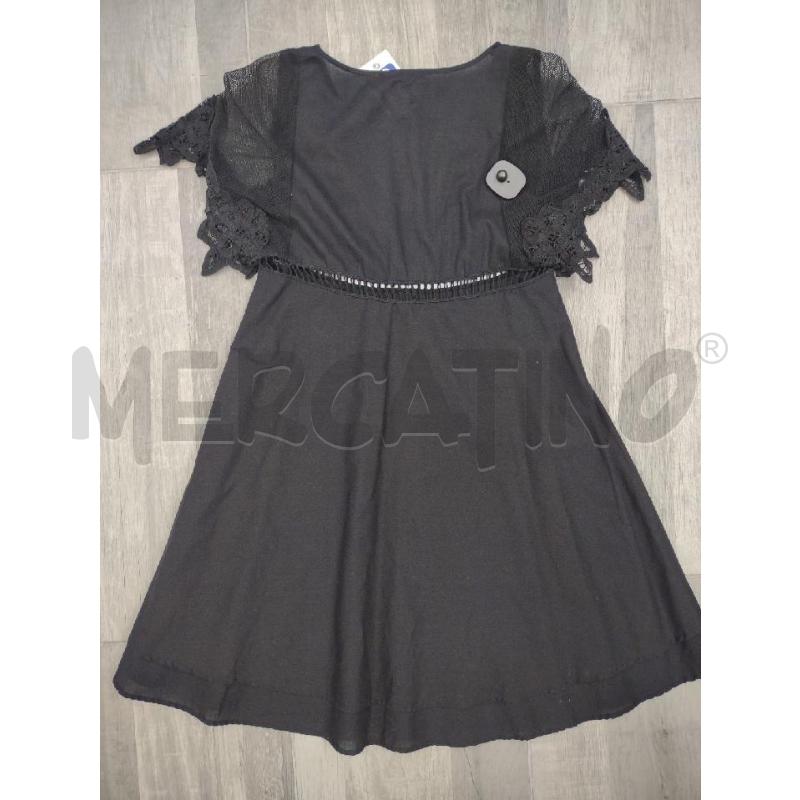 VESTITO DONNA SETE DI JAIPUR NERO BANDA TRAF. VITA | Mercatino dell'Usato Settimo torinese 2