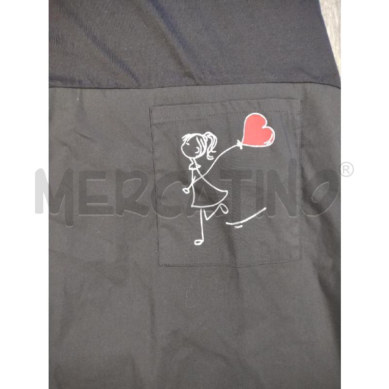 VESTITO DONNA SOPHIA CURVY NERO TASCHE BAMBINI | Mercatino dell'Usato Settimo torinese 3