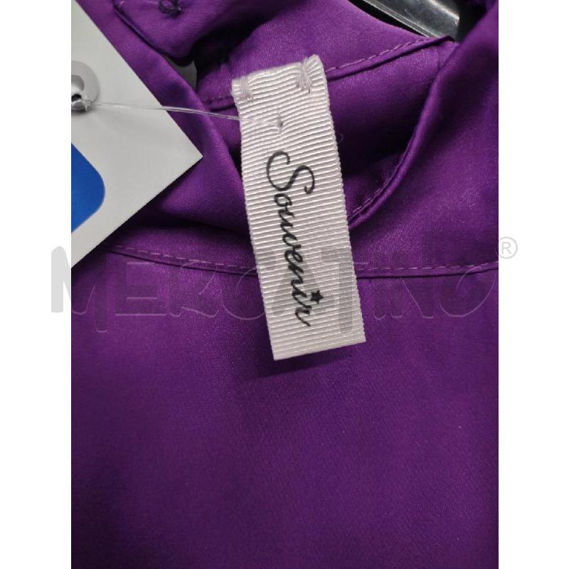 VESTITO DONNA SOUVENIR VIOLA FRANGE | Mercatino dell'Usato Settimo torinese 3
