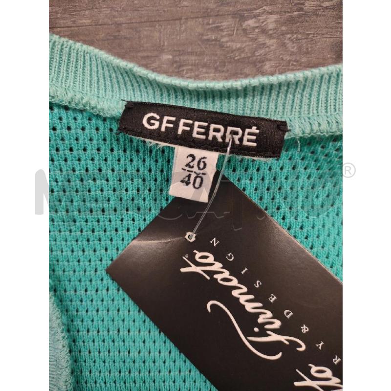 VESTITO DONNA TURCHESE GF FERRE' IN MAGLIA | Mercatino dell'Usato Settimo torinese 4