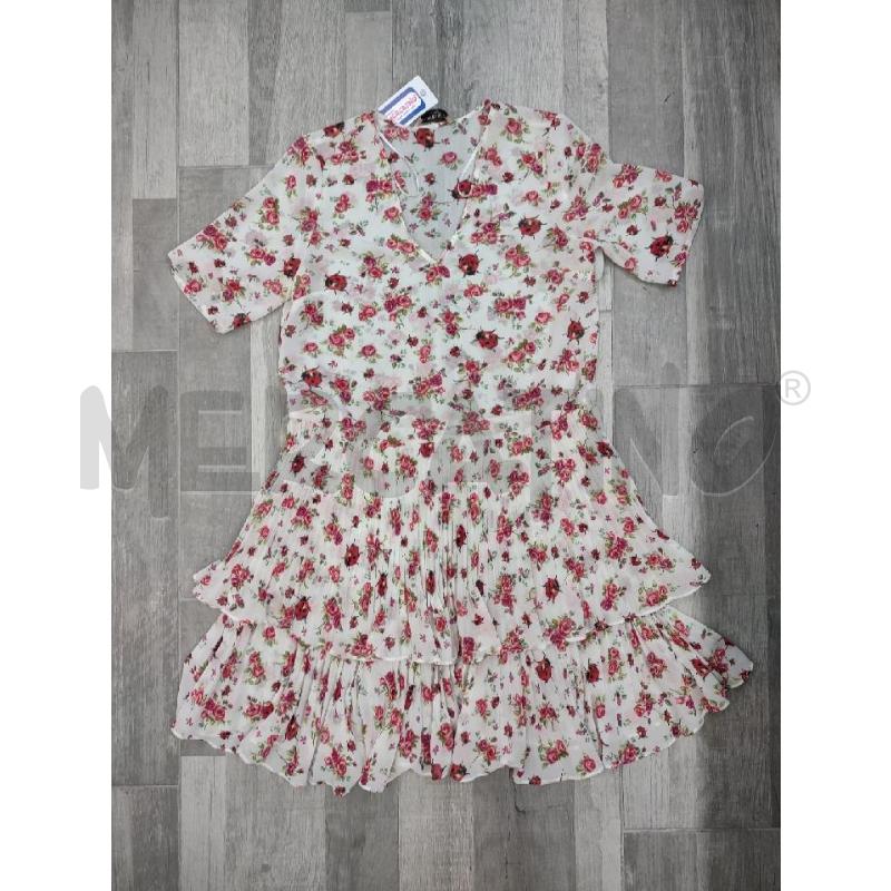 VESTITO DONNA TWINSET BIANCO FIORI COCCINELLE | Mercatino dell'Usato Settimo torinese 1