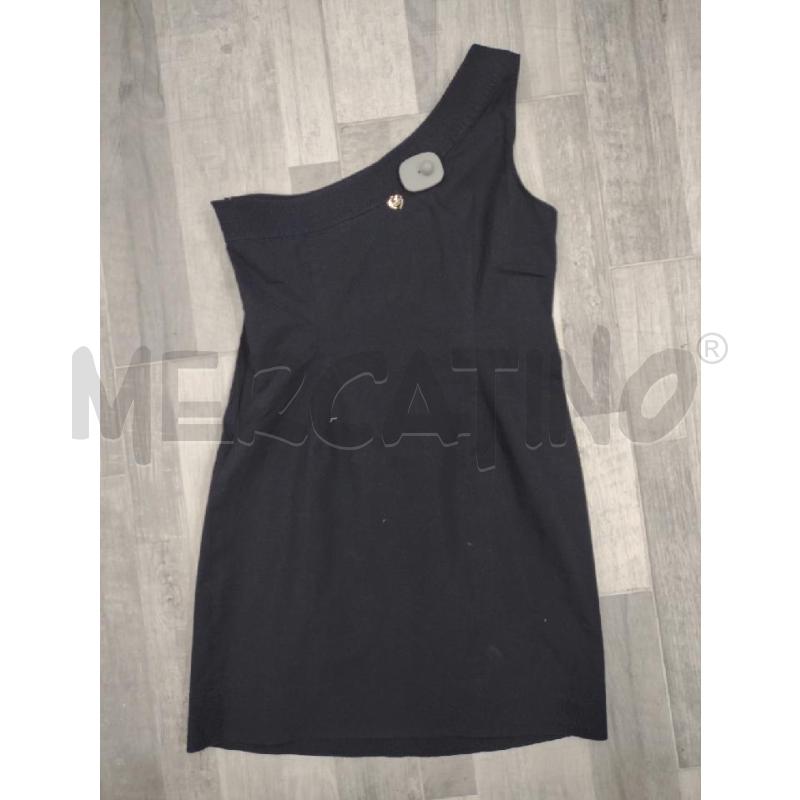 VESTITO DONNA TWINSET NERO MONOSPALLA  | Mercatino dell'Usato Settimo torinese 1