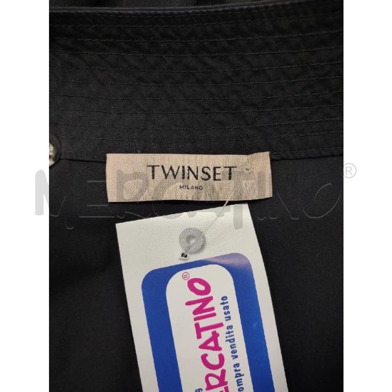 VESTITO DONNA TWINSET NERO MONOSPALLA  | Mercatino dell'Usato Settimo torinese 4