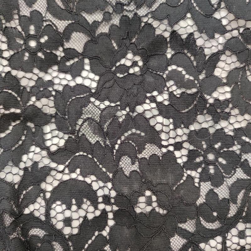 VESTITO DONNA TWIN-SET PIZZO NERO FONDO BIANCO  | Mercatino dell'Usato Settimo torinese 5