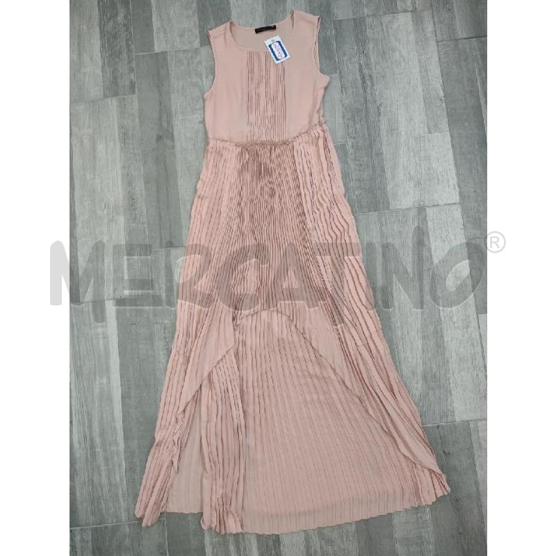 VESTITO DONNA TWIN SET ROSA GONNA PLISSETTATA | Mercatino dell'Usato Settimo torinese 1