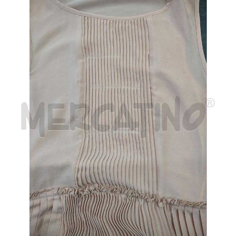 VESTITO DONNA TWIN SET ROSA GONNA PLISSETTATA | Mercatino dell'Usato Settimo torinese 4