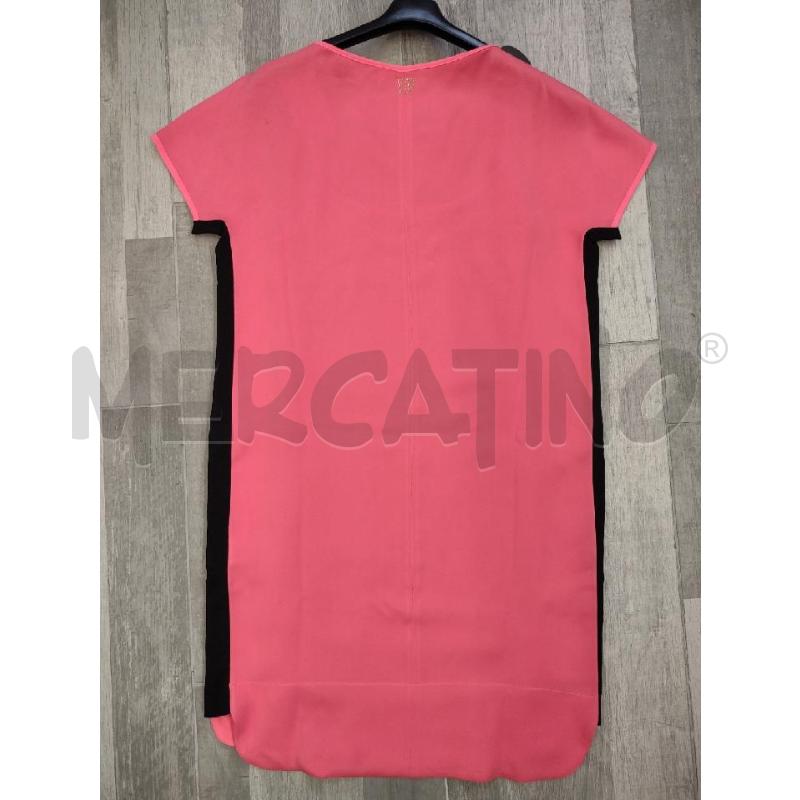 VESTITO DONNA VIA DELLE PERLE SALMONE STRASS RICAMATO | Mercatino dell'Usato Settimo torinese 2
