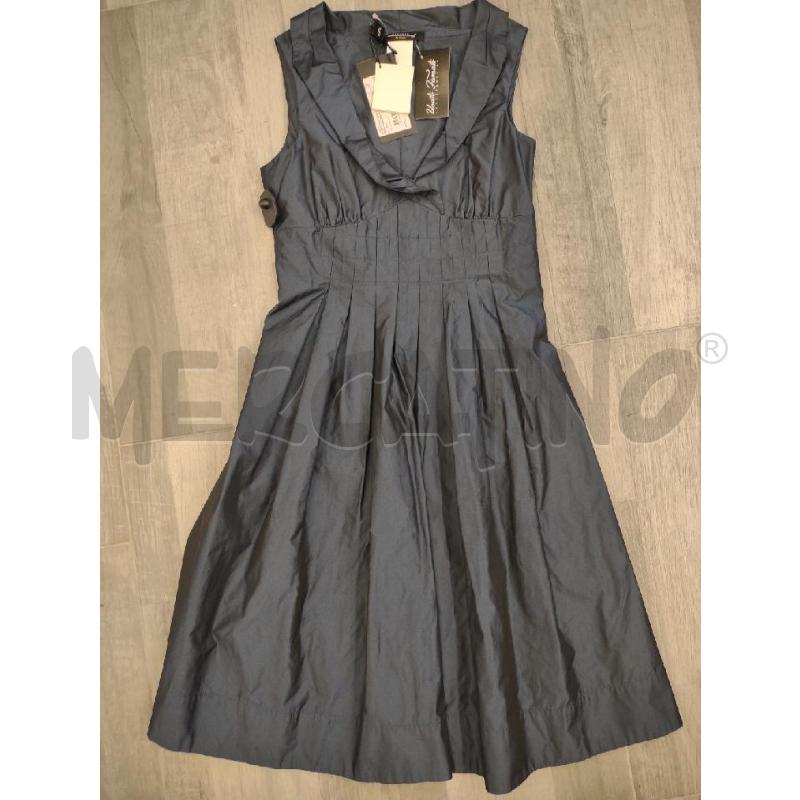 VESTITO DONNA WEEKEND MAXMARA BLU  | Mercatino dell'Usato Settimo torinese 1