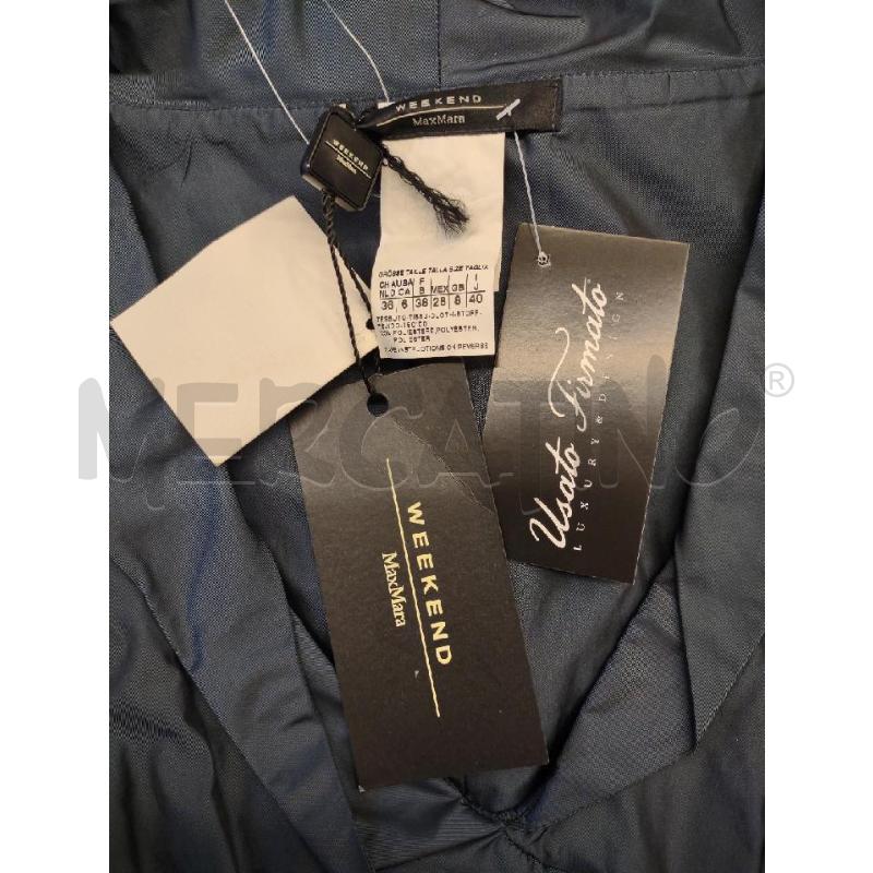 VESTITO DONNA WEEKEND MAXMARA BLU  | Mercatino dell'Usato Settimo torinese 3