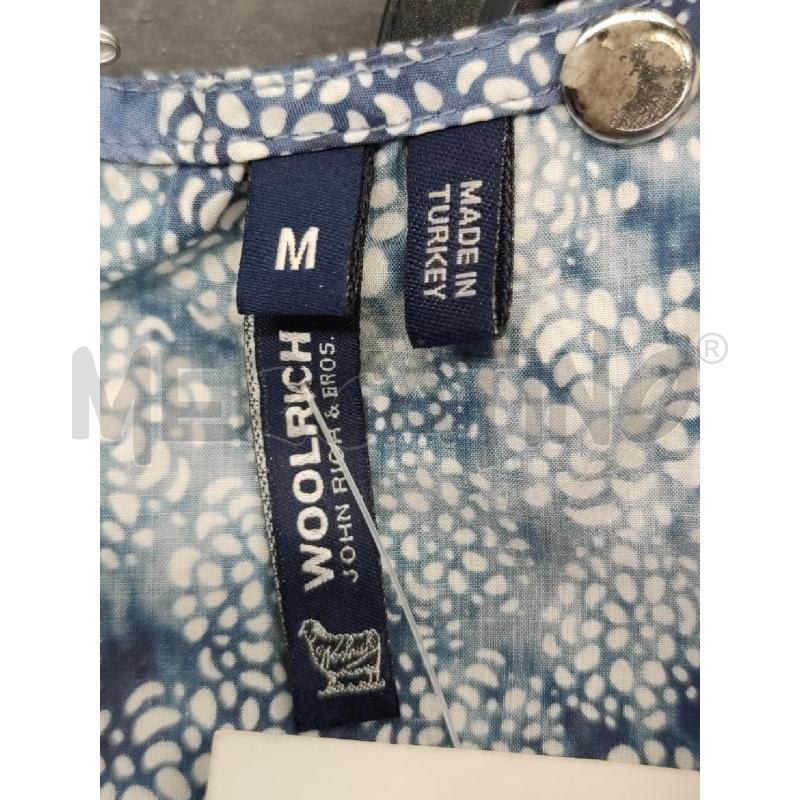 VESTITO DONNA WOOLRICH BLU FIORI  | Mercatino dell'Usato Settimo torinese 3