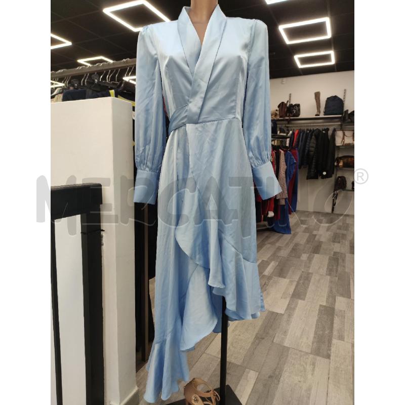 VESTITO FLAVIO CASTELLANI AZZURRO RASO NUOVO | Mercatino dell'Usato Settimo torinese 1