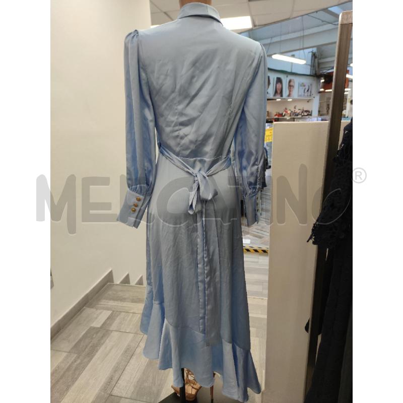 VESTITO FLAVIO CASTELLANI AZZURRO RASO NUOVO | Mercatino dell'Usato Settimo torinese 2