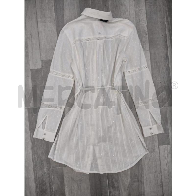 VESTITO GAUDI' JEANS BIANCO LUREX CINTURINA | Mercatino dell'Usato Settimo torinese 2