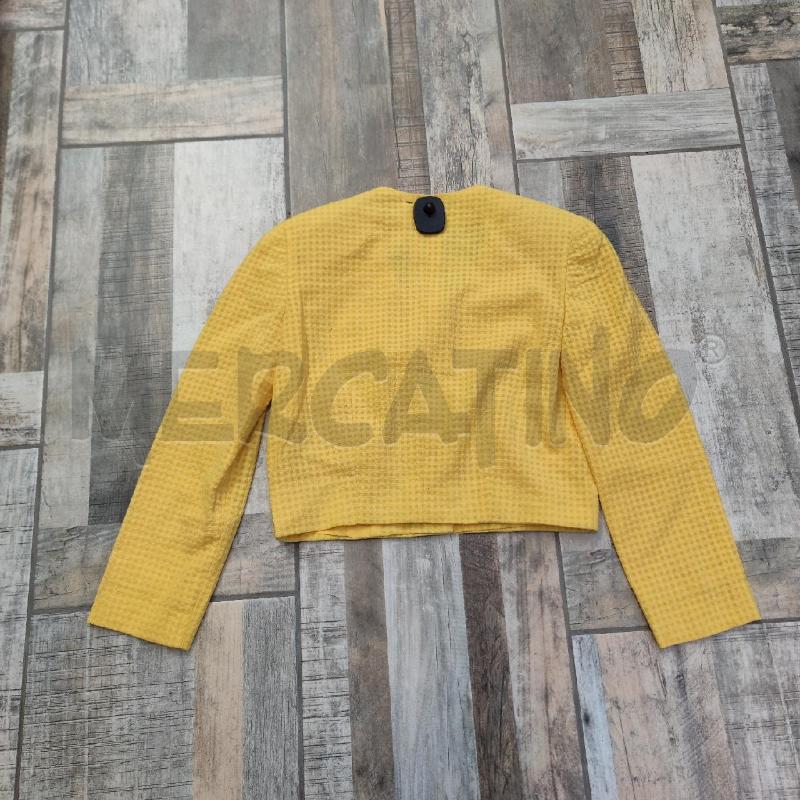 VESTITO+GIACCHINA SIYOU GIALLO QUADRETT | Mercatino dell'Usato Settimo torinese 4