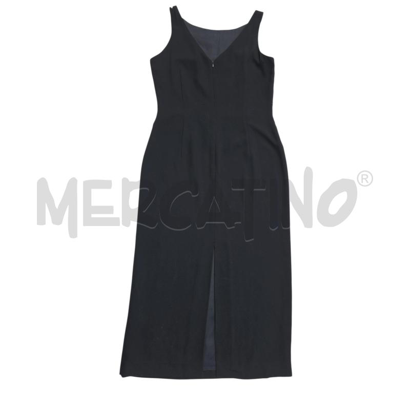 VESTITO GIORGIO KAUTER NERO LUNGO SMANICATO SPACCHETTI | Mercatino dell'Usato Settimo torinese 2