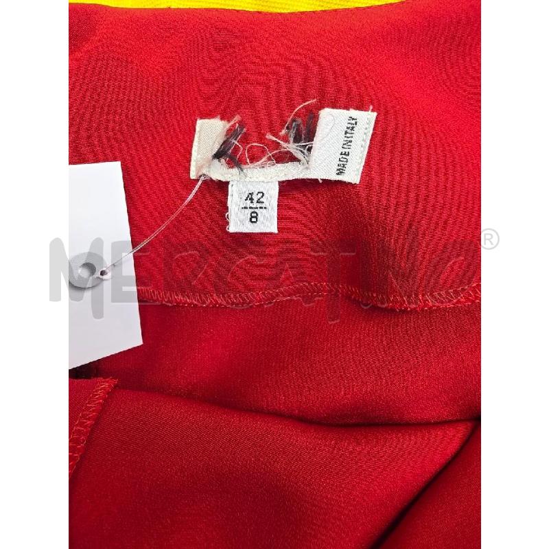 VESTITO GRUPPO GFT (VALENTINO?) ROSSO MISTO SETA | Mercatino dell'Usato Settimo torinese 4