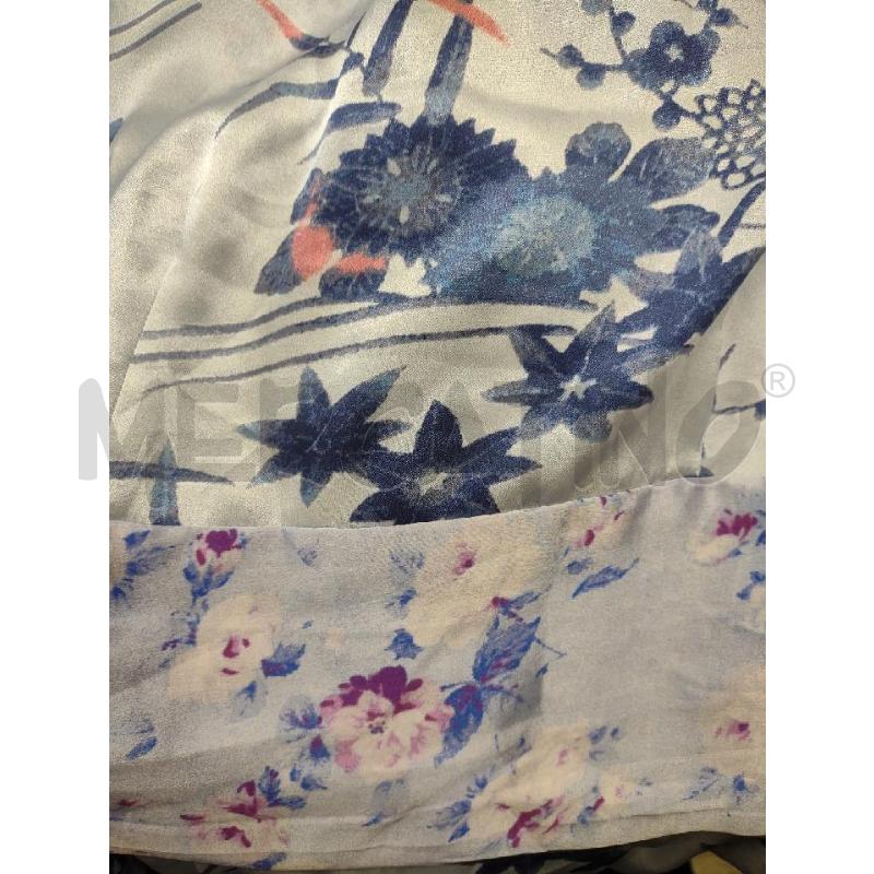 VESTITO SETA MARIELLA ROSATI STUDIO AZZURRO  | Mercatino dell'Usato Settimo torinese 4