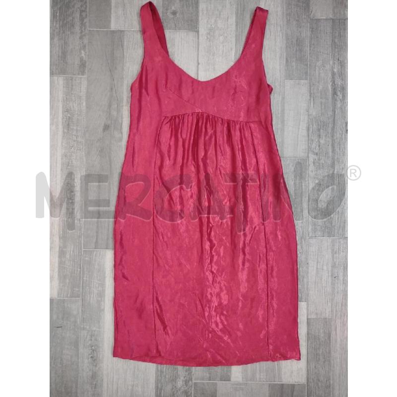 VESTITO SMANICATO ASPESI MISTO LINO ROSSO | Mercatino dell'Usato Settimo torinese 1